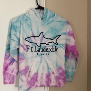 Tie-Dye Shark Hoodie for Kids Fort Lauderdale, Florida